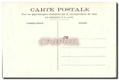 Zamek Bonnétabelle — Sala jedynkowa — Phototype J. Bonverol, Le Mans — Rewers