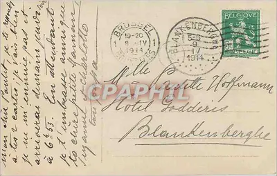 Criança em traje de coelhinho — Páscoa — FAS n°09755/6 — Verso