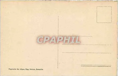 O Sauft da Pucelle — Estrada do Bourg d'Olsans para a Grave — Dauphiné — n°771 — Verso