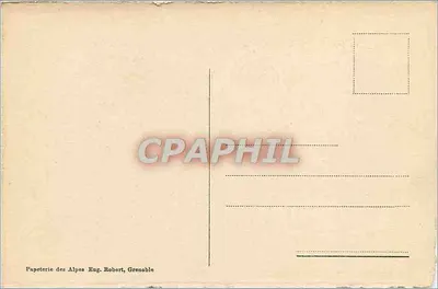 Dauphiné — Le Château de Vizille — n° 349 — Verso