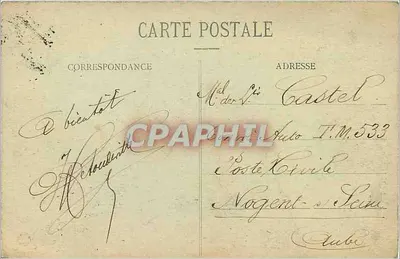Rouen — Ogólny widok z strony św. Katarzyny — C.P.V. 381 — Rewers