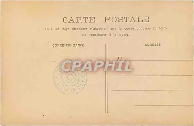 Bordeaux - Place de la Bourse — vista da estátua e do prédio principal — editor não identificado, n° 32 — Verso