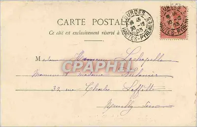 Lourdes - Baseny — Zbiór H. B. - n° 137 — Rewers