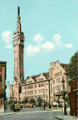 Lille (Nord) — Hotel de Ville e o Beffroi — Editor: Lille, Lille