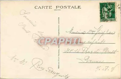 Saint-Brieuc — A Torre de Cesson — Hamonin, St-B — Verso