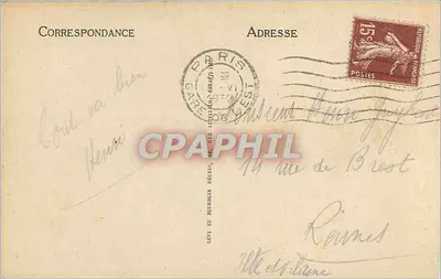 Paryż — Façada Katedry Notre-Dame — ND — n° 577 — Rewers