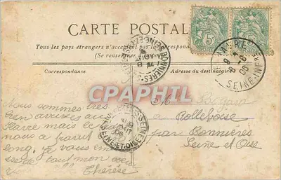 Le Havre - O boulevard Marítimo e o cabo da Hève — editor não identificado, n° 15 — Verso