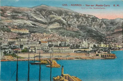 Mônaco - Vista de Monte-Carlo - R. M. n°1255