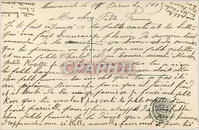 Mulher em vestido rosa — rosas e mensagem patriótica — Editor Paris n°571 — Verso