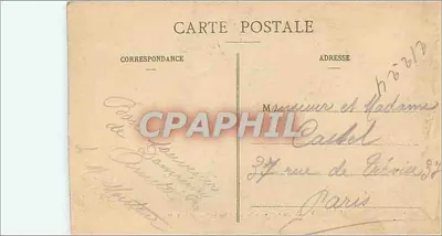 Domrémy - Casa natal de Joana d'Arc e Estátua de A. Mercié — Maison des Magasins Réunis, editora, Neufchâteau — Verso