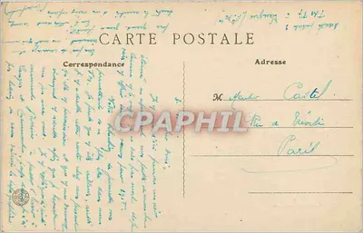 Langres — Katedra św. Mammès — Camille Giraux, wydawca, nr 9 — Rewers