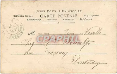 Fée della Foresta — H. F. Editori, Parigi — n° 803 — Verso
