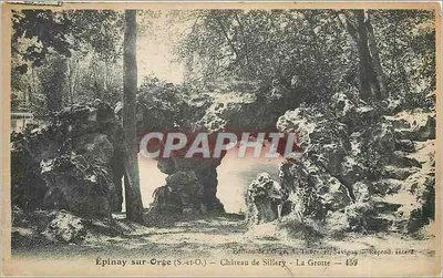 Épinay-sur-Orge — Castelo de Sillery — A Grotte — Edição de l'Orge, A. Thévenier, Savigny — 459