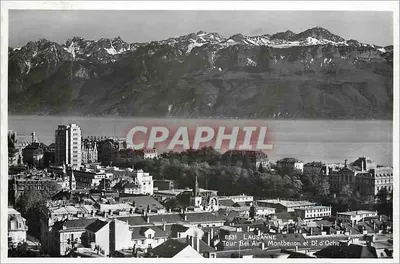 Lausana, Montbénon e Dôme d'Ôche — Torre Bel Air — Edição Lausana, n° 8531
