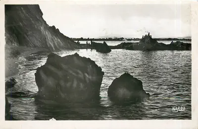 Argelès-sur-Mer — Le Racou. Os rochedos — Edições Narbo