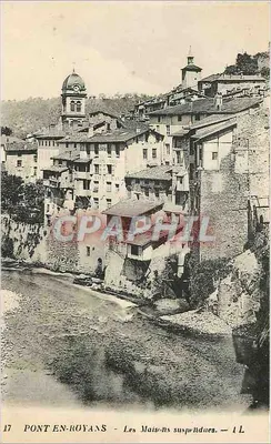 Pont-en-Royans — Les Maisons suspendues — 1 L
