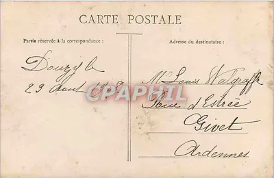 Jovem mulher em vestido de noiva segurando um buquê — cena invernal — editor desconhecido, n° 152 — Verso