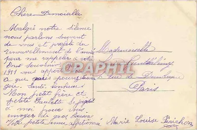 Kobieta w futrze na zimowym krajobrazie — Szczęśliwego Nowego Roku — seria 663 — Rewers