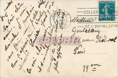 Bukiet kwiatów — Souvenir — Furia 1867/4 — Rewers