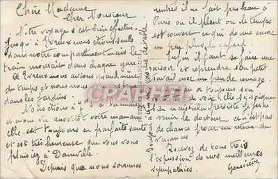 Persée — dekoracyjna kartka pocztowa — DÉDÉ 263 — Rewers