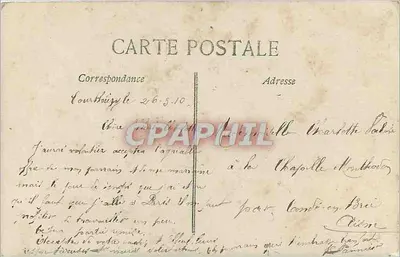Niña con un cesto de huevos de Pascua — N° 481 — editor A.N. (Anónimo) — Reverso