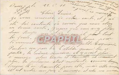 Mulher jovem em vestido florido — cartão postal assinado Fuwelle 1086 — editor Fuwelle — Verso