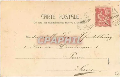 A passeio — Série de criança I, No. 5 — Louise — Verso