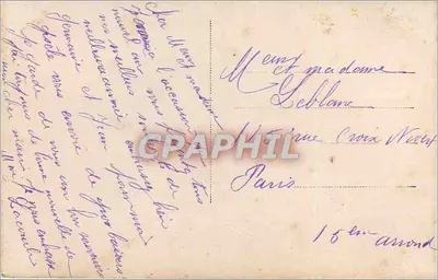Coppia in abito da sera — Buon Anno 1916 — Furia — Verso