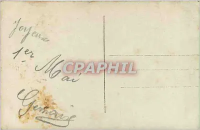 Je porte Bonheur — E.M. 165 — Verso