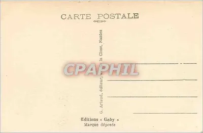 Rochers de Jouane — Saint-Brévin-l'Océan (Loire-Inf.) — Gaby — Verso