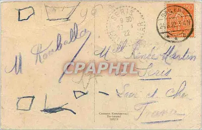 Bad Ems — Część kościoła cesarza Wilhelma — wydawca Cramers Kunstanstalt — Rewers