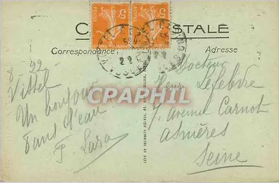 VITTEL — Główna aleja Roseraie — LL. n°108 — Rewers