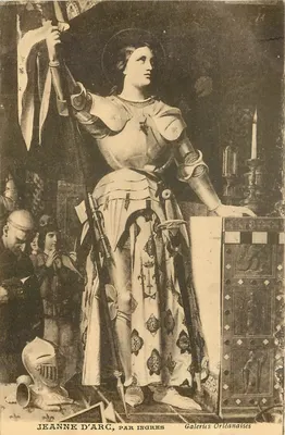 Joana d'Arc, por Ingres — Galerias Orléanais