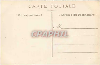 Floresta de Fontainebleau — A Rocha que se move — Edit. V.F. n°148 — Verso