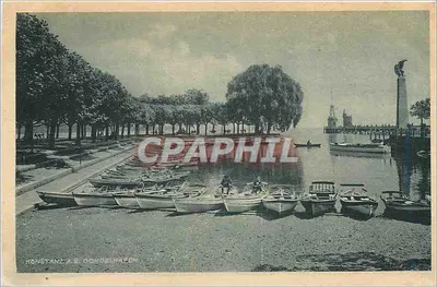 Konstanz - Gondelhafen — editor Verlag Erwin Buch, N.º de série 968