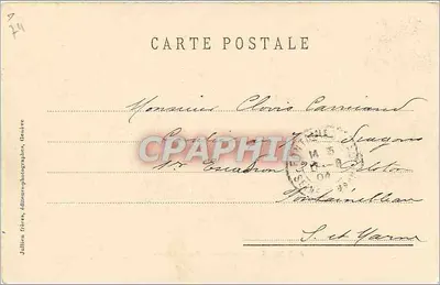 Evian-les-bains - Vista geral — J. J. 131 — J. Marly — Verso
