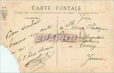 Viaduc de Tolbiac — Paris — J.L.C. n° 463 — Verso