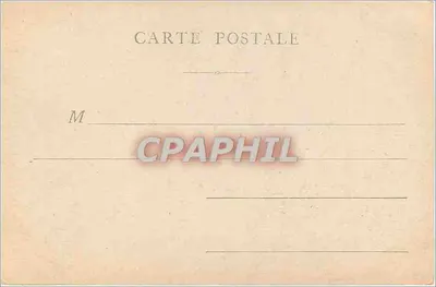 Paryż — Pomnik Gambetta — Wydawca nieznany — Rewers