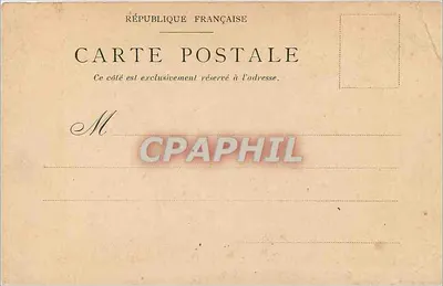 Entrada de Carlos VII em Reims sob a condução de Joana — Editada pela CHOCOLATERIE d'AIGUEBELLE (Drôme) — Verso