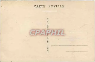 PARIS - Cemitério do Père-Lachaise - Interior da Capela — J. H. — Verso
