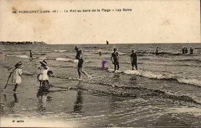 Pornichet (Loire-nf.) — A Mar — Os Banhos — 69ª carta