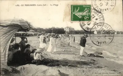 Le Pouliguen (Loire-Inf.) - A Praia — Artaud Nozais, Nantes
