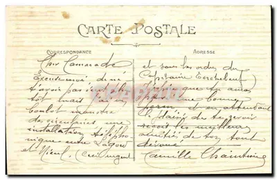 Châtelailly — plaża — wydawnictwo R. Bergevin, 66 rue des Merciers, La Rochelle — Rewers