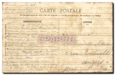 Panorâmica de Biarritz — Banhistas no Port-Velho — Edição do Loja — Verso