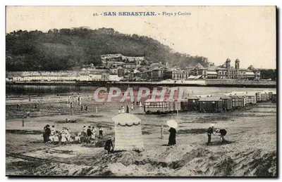 San Sebastián - Playa y Casino — Édition G. Galarza, série 42