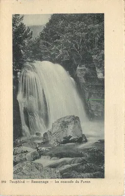 Dauphiné — Sassenage — a cascata do Furon — n° 389