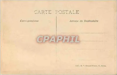 Bruxelas — Coluna do Congresso — Editor H. P. Grand'Place, 30, Bruxelas — Verso