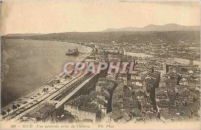 Nice — Vista geral tirada do Castelo — ND. Fot.