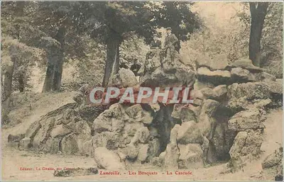 Lunéville - Les Bosquets - La Cascade — Editor: La Civatte, rua Carnot, 5
