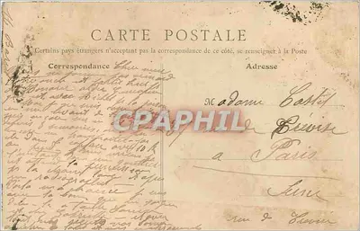 Nogent - O Caminho de Tração — A Marne Pittoresca, editor B. L. n°34 — Verso
